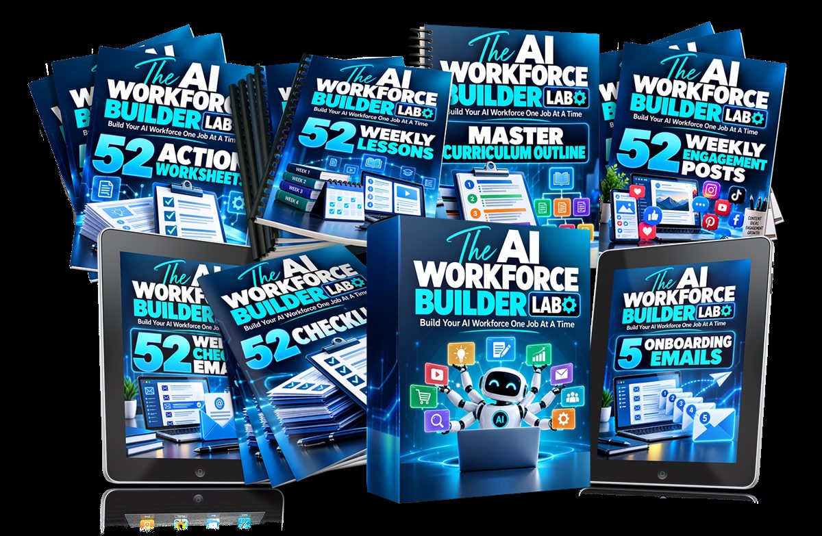 The AI Workforce Builder Lab: lessons, worksheets, checklists and curriculum